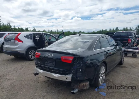 2014 Audi A6 2.0T Premium from USA, damaged, VIN WAUGFAFC1EN030278